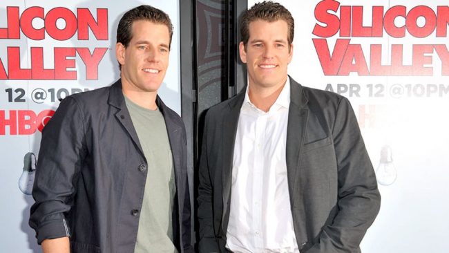 Bloomberg: Состояние братьев Уинклвоссов удвоилось на фоне ралли биткоина