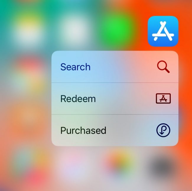 3D Touch может продолжить действовать в iOS 13