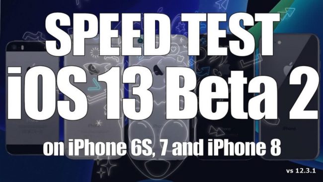 iOS 13 Beta 2 vs iOS 12.3.1: тест на скорость
