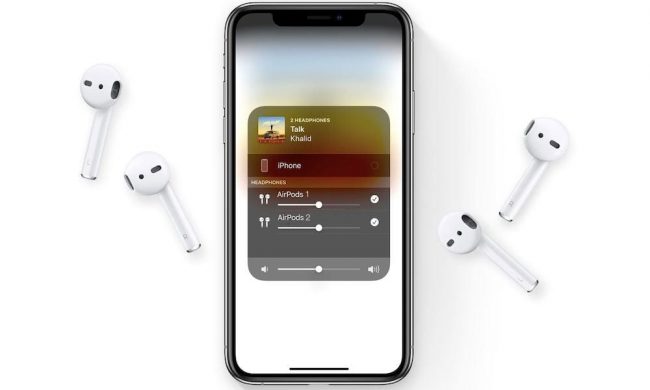Как подключить двое наушников AirPods к одному iPhone или iPad: 2 способа
