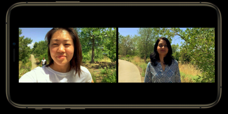 Приложения в iOS 13 смогут использовать две камеры iPhone одновременно