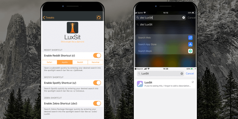 Сделайте поиск Spotlight в iOS лучше с новым твиком LuxSit