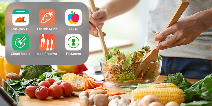 Топ 6 планировщиков еды для iPhone