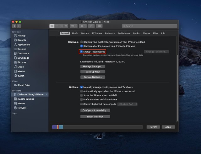 macOS_Catalina_Finder_Encrypt_local_backup_002