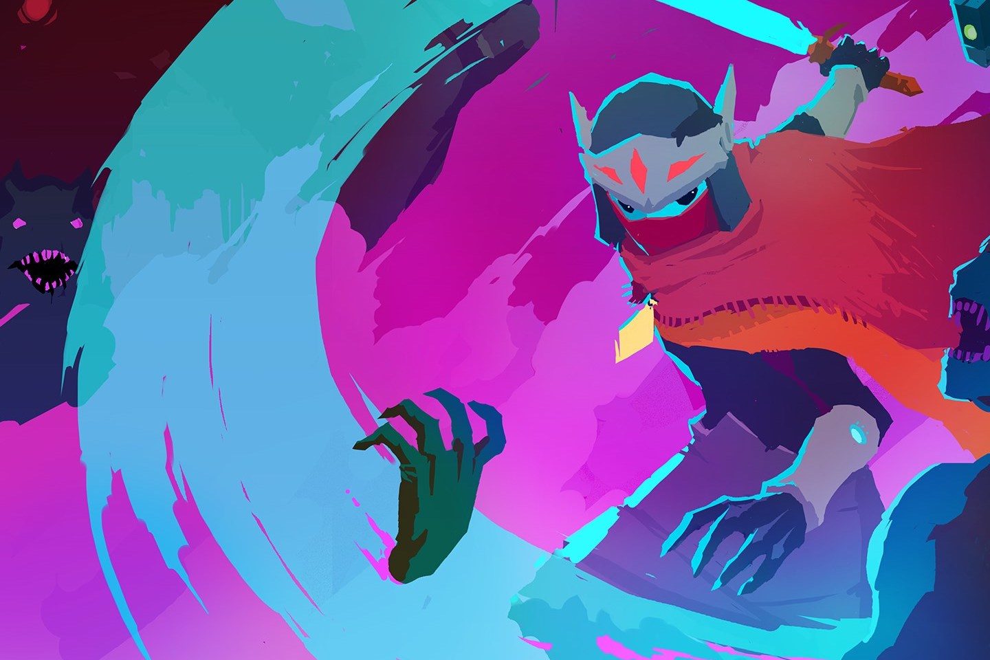3 минуты геймплея Hyper Light Drifter для iOS
