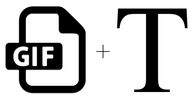 Как добавить текст в GIF (гифку) онлайн и бесплатно