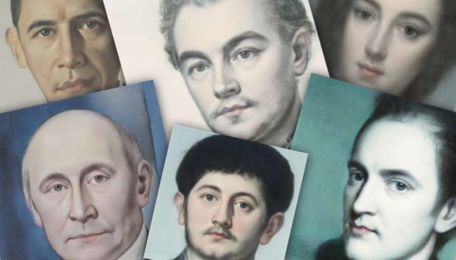 Как создать живописную картину из фото бесплатно на сайте AI Portraits