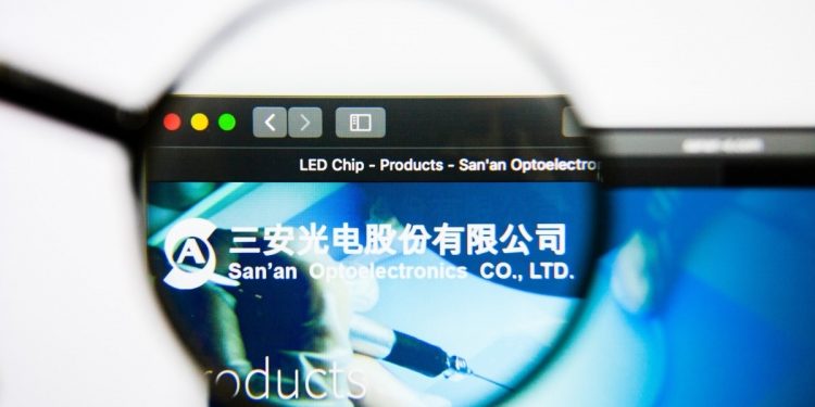 Крупнейшего китайского производителя светодиодных чипов исключили из «чёрного» списка США