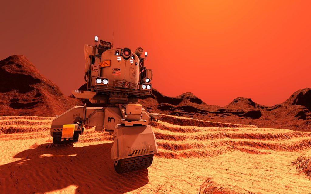 Реализацией миссии Mars-2020 займутся три роботизированных устройства