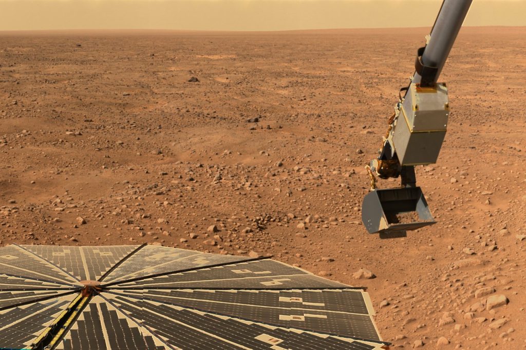 Марсианские крутые склоны исследует робот-скалолаз NASA
