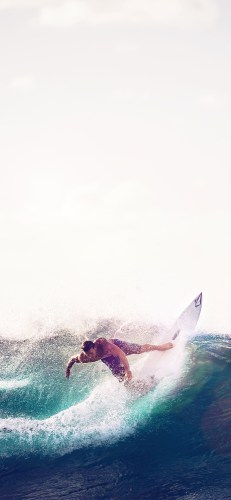sports-wallpaper-sea-wave-sports-summer-man-blue-iphone-X