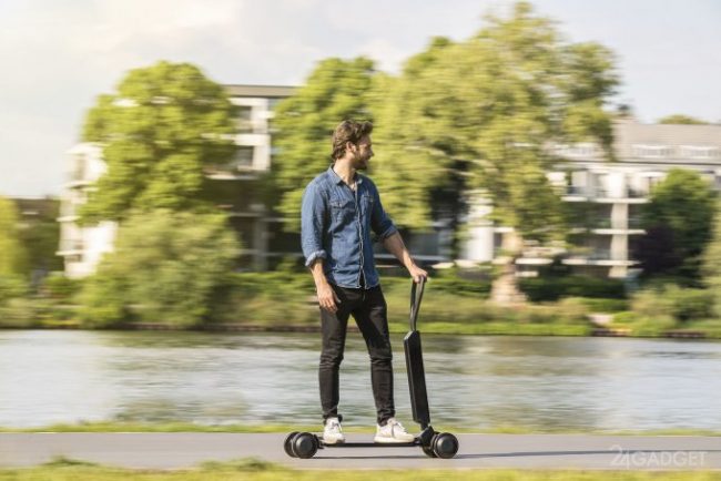 E-tron Scooter – новый гибрид скейтборда и электросамоката от Audi (6 фото + видео) » 24Gadget.Ru :: Гаджеты и технологии
