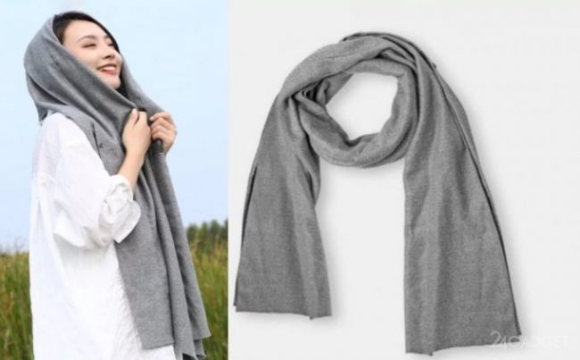 Смарт шарф от Xiaomi обеспечит дополнительный нагрев (2 фото) » 24Gadget.Ru :: Гаджеты и технологии