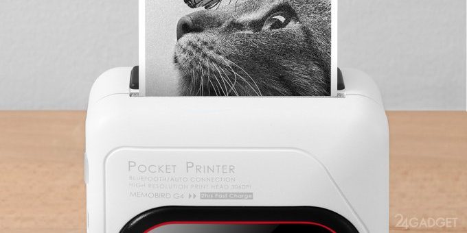 Youdao Memobird G4 – новый карманный принтер от Xiaomi (6 фото) » 24Gadget.Ru :: Гаджеты и технологии