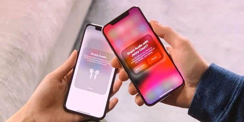 Как подключить двое AirPods к одному iPhone