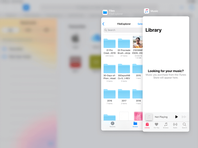 iPadOS 13: Как запускать несколько приложений в Slide Over на iPad