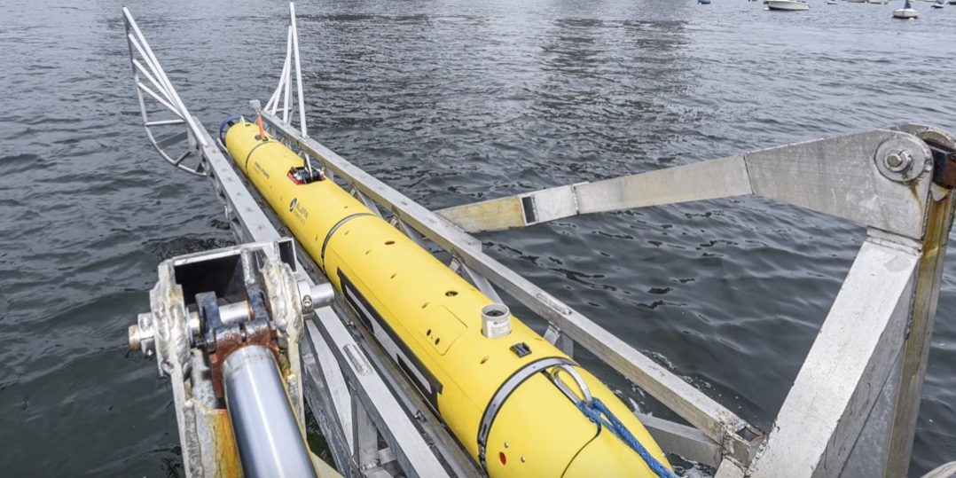 На выставке DSEI состоялся показ американского подводного беспилотника Bluefin-12 от General Dynamics