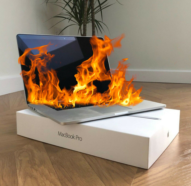 Авиаперевозчики отказываются принимать багаж с MacBook Pro внутри