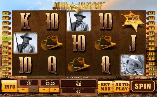 bigscreen-John-Wayne-Playtech