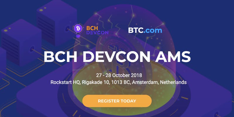 Bitcoin Cash (BCH) - Проведение хакатона BCHDEVCON в Амстердаме