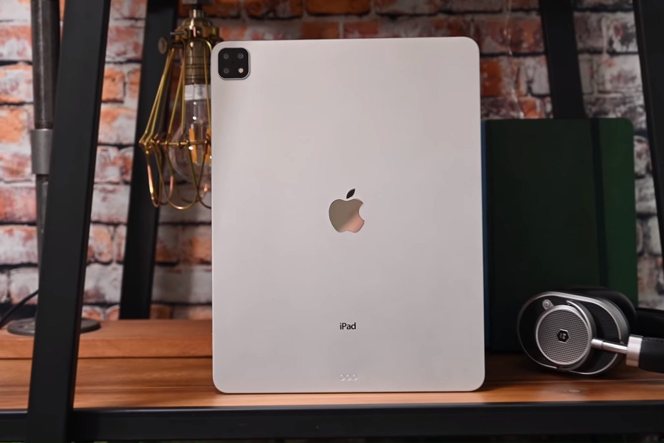 Макет нового iPad Pro с тремя камерами показали на видео