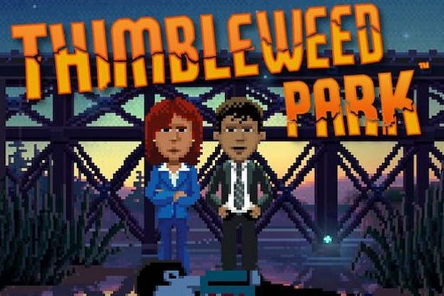 СКИДКА (749р → 379р) Thimbleweed Park для iPhone и iPad: образцовая ретро-адвенчура от создателей Maniac Mansion и Secret of Monkey Island