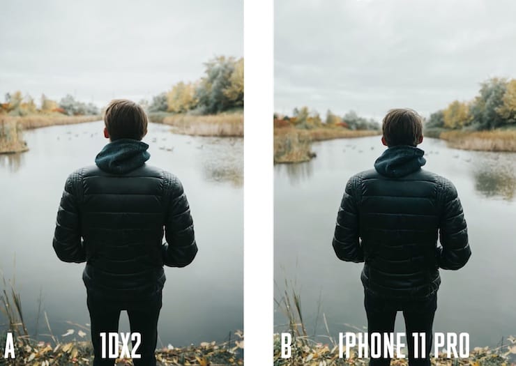 Сравнение фото с камеры iPhone 11 Pro и зеркальной фотокамеры Canon 1DX Mark II