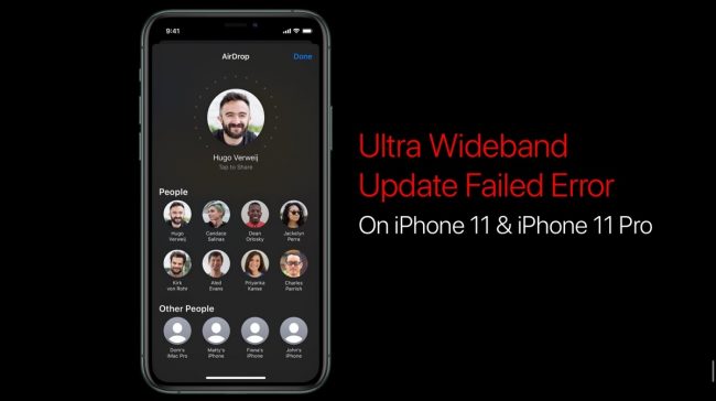 Чип U1 в новых iPhone перестаёт работать после обновления iOS
