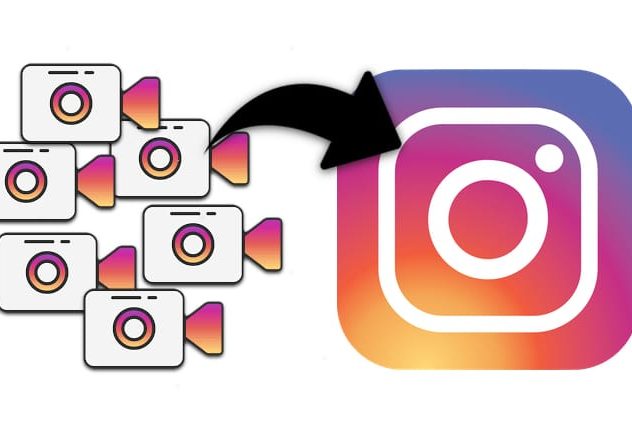 Как склеить несколько видео в одно (до 1 мин) в Instagram на iPhone