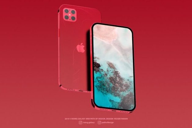 Концепт «iPhone 12 Pro» с четырьмя камерами и дизайном как у iPhone SE