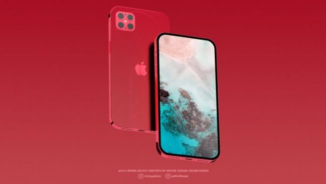 Концепт «iPhone 12 Pro» с четырьмя камерами и дизайном как у iPhone SE
