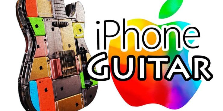 Россиянин создал уникальную гитару из 107 корпусов от iPhone и снял процесс изготовления на видео
