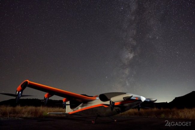 Стартап Kitty Hawk продемонстрировал одноместный летательный аппарат с дальностью полета 160 км. (3 фото + видео) » 24Gadget.Ru :: Гаджеты и технологии