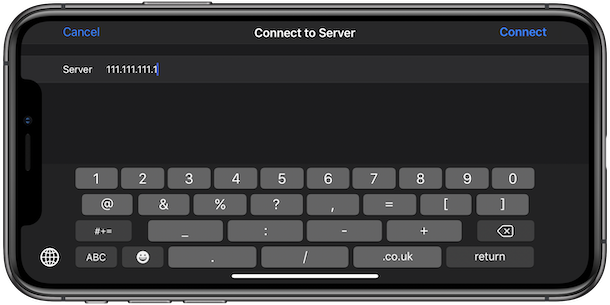 Как подключиться к SMB-серверу с iPhone и iPad