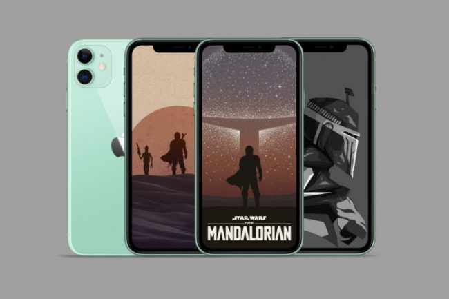 Обои с сериалом «Звёздные Войны: Мандалорец» для iPhone