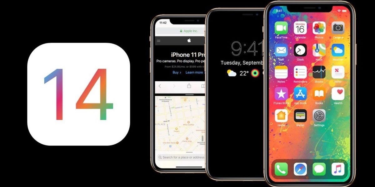 Концепт iOS 14 с новыми иконками, режимом Split View и др.
