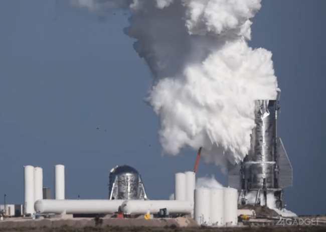 Прототип ракеты SpaceX Starship поврежден взрывом на тестовых испытаниях » 24Gadget.Ru :: Гаджеты и технологии