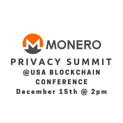Monero (XMR) - Саммит по обеспечению конфиденциальности в Фениксе