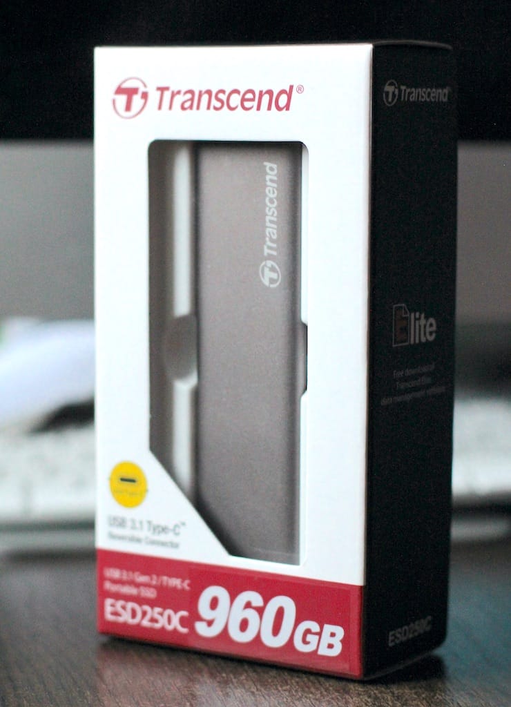 Обзор Transcend ESD250C – быстрый внешний SSD-накопитель