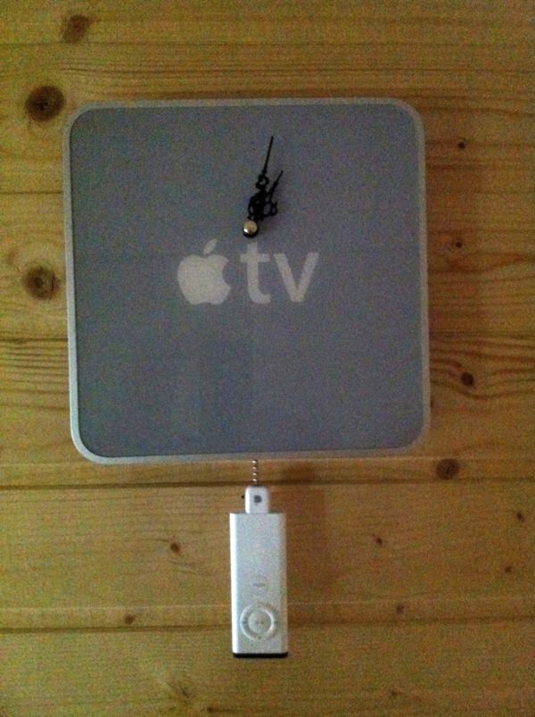 Часы из Apple TV