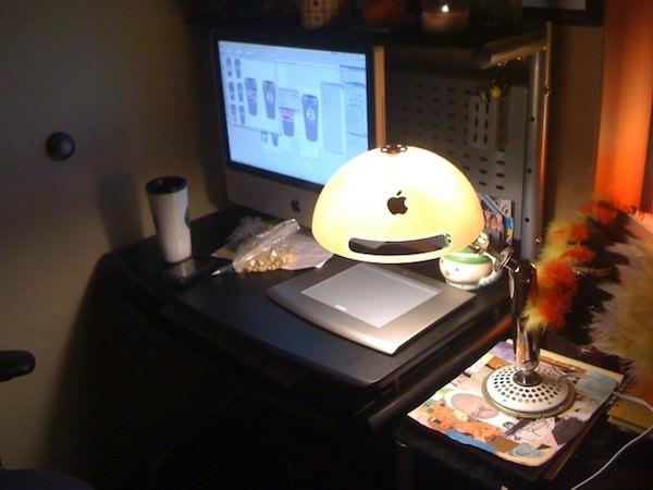 Лампа из Mac