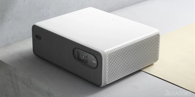 Смарт проектор Xiaomi Mijia, совмещенный с колонкой по цене 850 долларов (3 фото) » 24Gadget.Ru :: Гаджеты и технологии