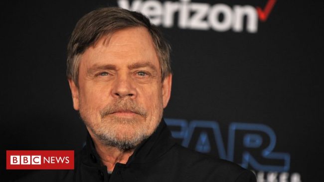 <pre>Facebook: «Звездные войны» Марк Хэмилл удаляет учетную запись из-за политической рекламы