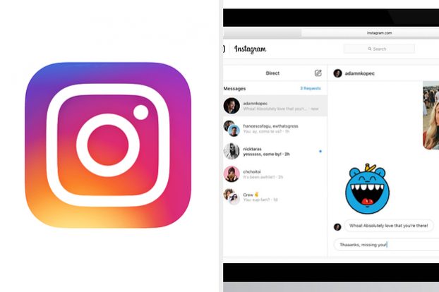 <pre>Instagram тестирует DM на своей версии веб-сайта