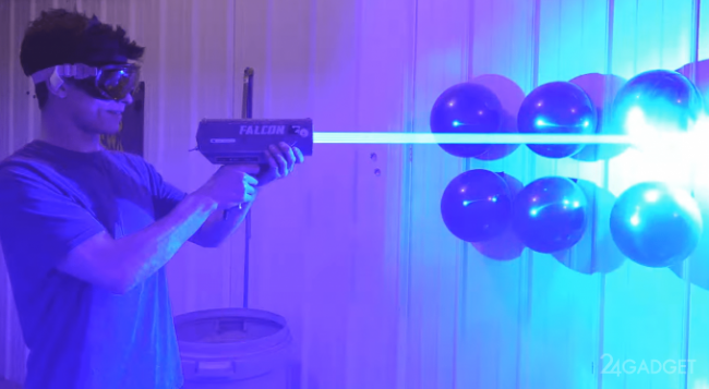 Изобретатель превратил полицейский радар в мощный переносной 100-ватнный лазер (видео) » 24Gadget.Ru :: Гаджеты и технологии