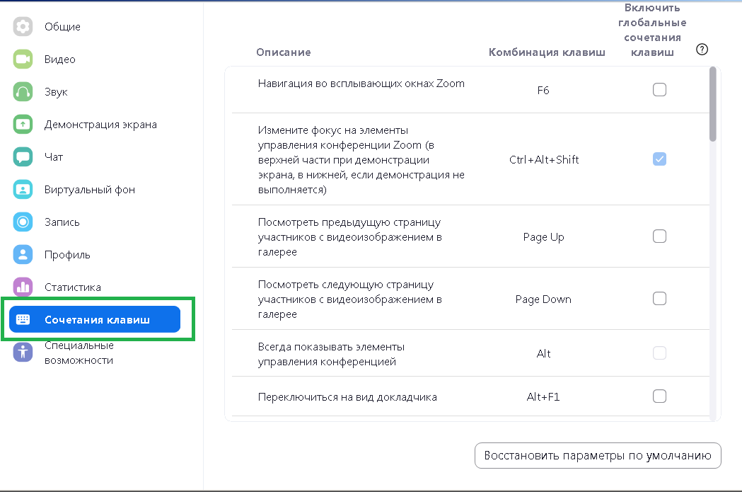 Как настроить Zoom_8