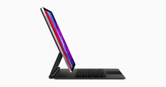 <pre>Новая Magic Keyboard для iPad Pro теперь доступна для заказа и начнет поступать на следующей неделе