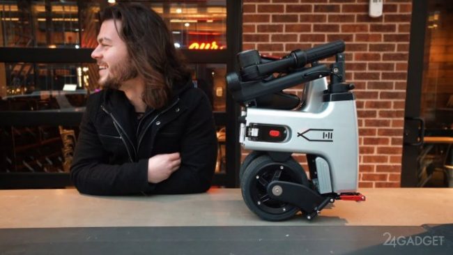 Компактный электробайк HiMo с радиусом поездки 30 км (5 фото + видео) » 24Gadget.Ru :: Гаджеты и технологии