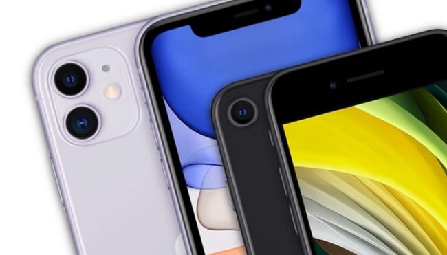 Сравнение iPhone SE 2 2020 года и iPhone 11 + таблица