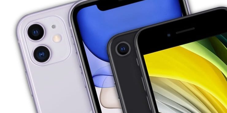 Сравнение iPhone SE 2 2020 года и iPhone 11 + таблица